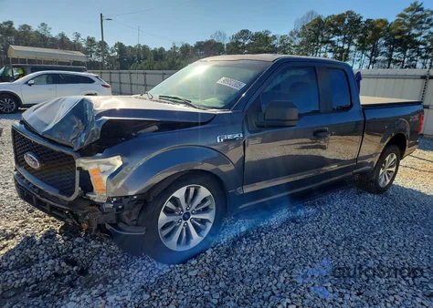 2018 Ford F150 Super Cab из США, поврежденный, VIN 1FTEX1CP0JFA55790